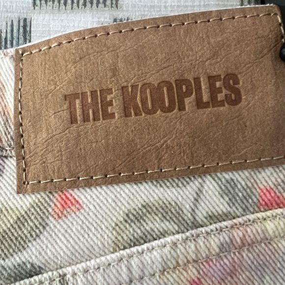 The Kooples- Ankle Jeans - Floral Jeans - Picture 13 of 14